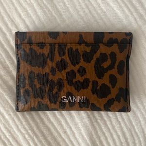 Ganni Leather Cardholder